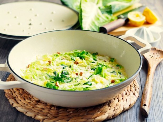 Puree z kapusty włoskiej
