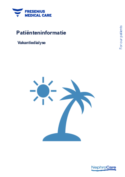 Brochure Vakantiedialyse