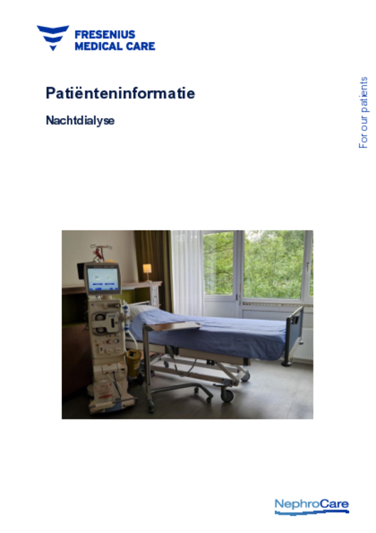 Brochure Nachtdialyse