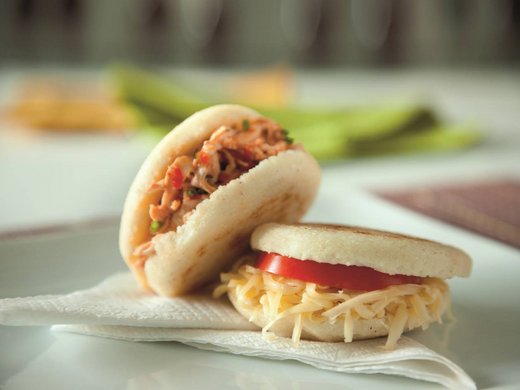 Arepas - kolumbijskie placki
