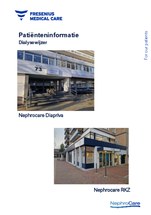 Brochure Dialysewijzer
