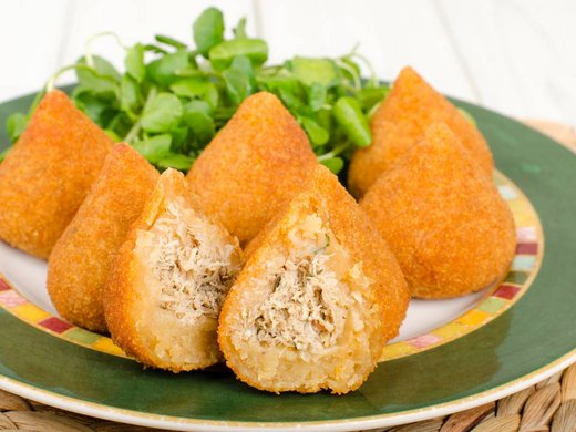 Coxinha de Frango: brazylijskie pierożki z kurczakiem