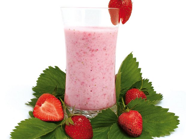 Smoothie truskawkowe