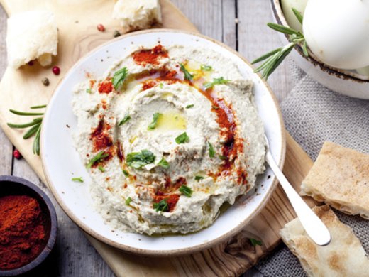 Dip Baba Ganouj (pasta z bakłażana)